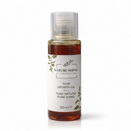 Nature Shine Hair Oil – Powerful Herbal Formula for Stronger, Longer & Healthier Hair (120 ml)
